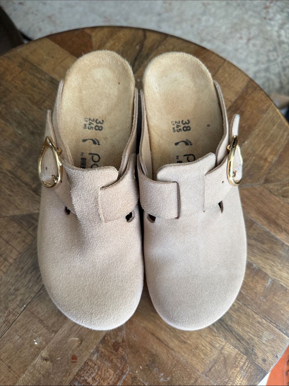 Papillio by Birkenstock Fanny Wedge Clogs 38/7 - Picture 8 of 16